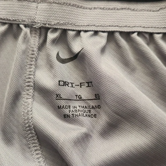 Nike Dri-FIT Light Gray Shorts - Picture 2 of 5